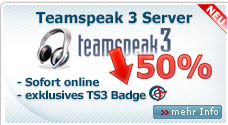 Teamspeak 3 Server mieten